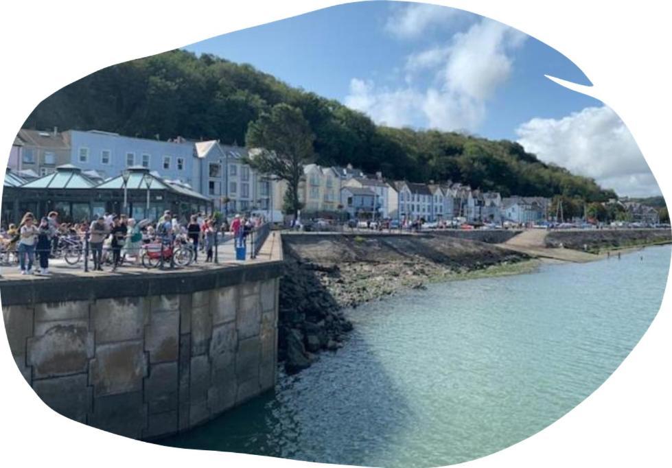 Fishermen'S Cottage With Log Burner, 2 Bathrooms & Sea Views From Garden Terraces The Mumbles Exterior foto