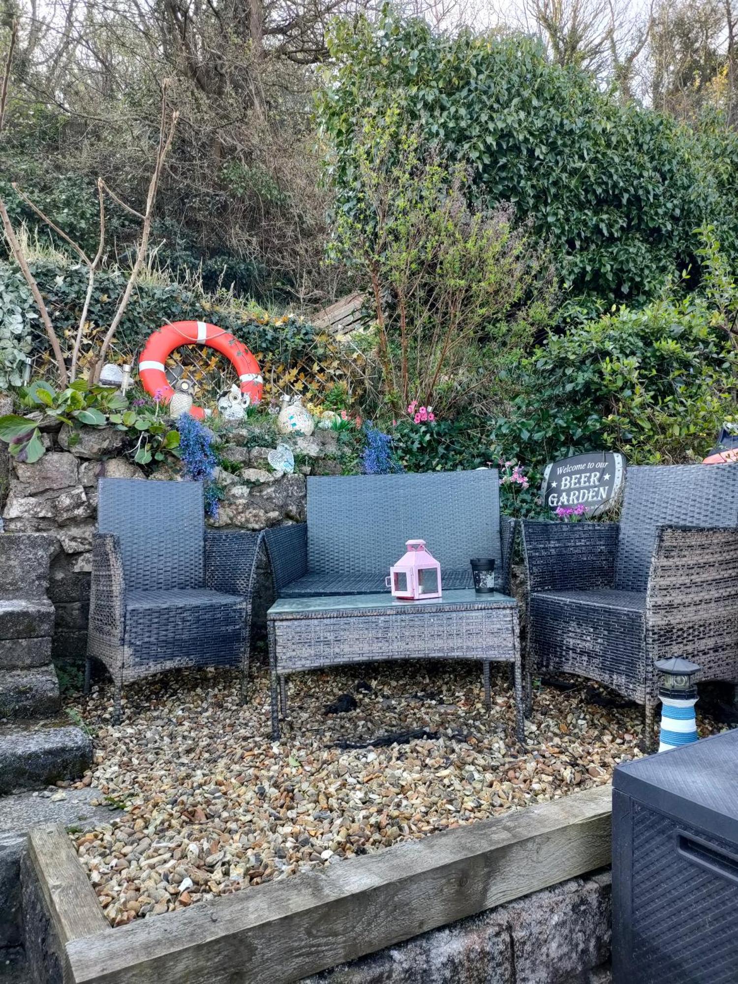 Fishermen'S Cottage With Log Burner, 2 Bathrooms & Sea Views From Garden Terraces The Mumbles Exterior foto